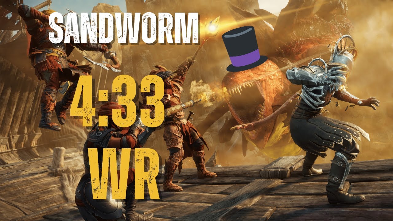 New World: Aeternum - Sandworm 4:33 S6 WR - Evade/Hatchet Taunter POV