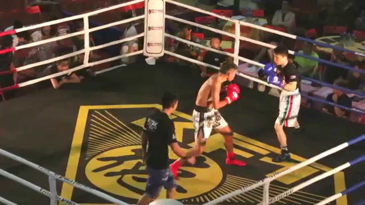 林瀚期(富德) VS 莫鎮泉(ATMA) ROUND 1 [KF1第二十戰-泰拳爭霸戰之激戰元朗 ]8-7-2015