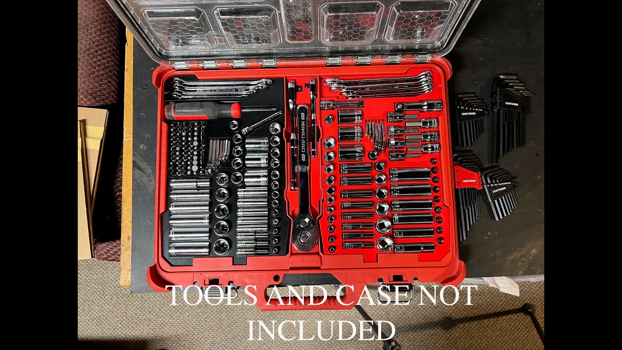CRAFTSMAN VERSA STACK TOOLS STORED IN MILWAUKEE PACKOUT