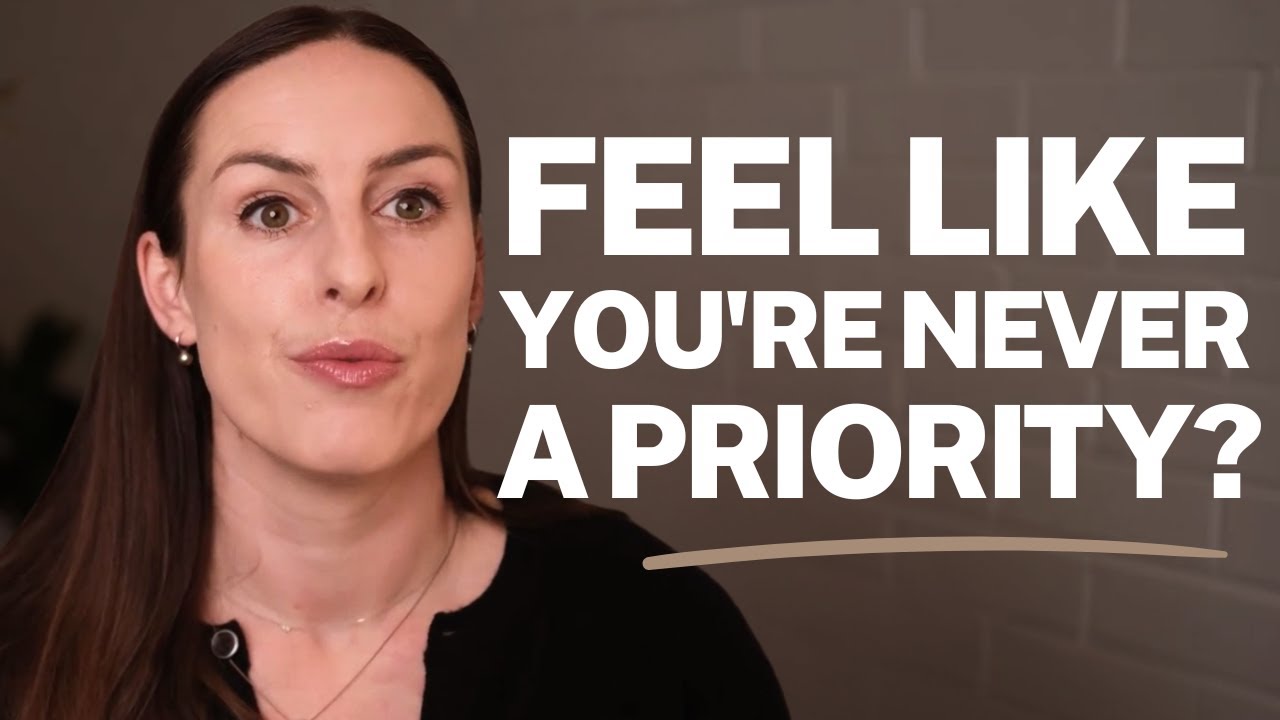 When You Don't Feel Like a Priority in Your Relationship