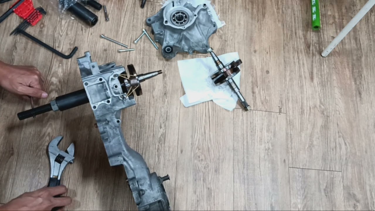 FANYUHE 日規 本田 HONDA AF28 安裝引擎襯套 安裝300條曲軸 SUPER DIO50  2ST 2T原付機種 スーパーディオ ピボットアームブッシュ 52.6 クランクシャフト