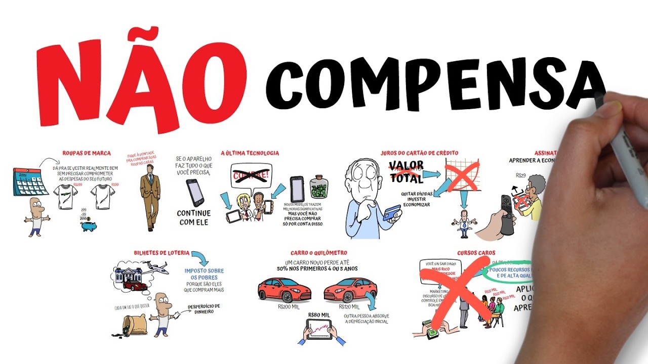 7 Coisas que NÃO COMPENSAM COMPRAR | SejaUmaPessoaMelhor