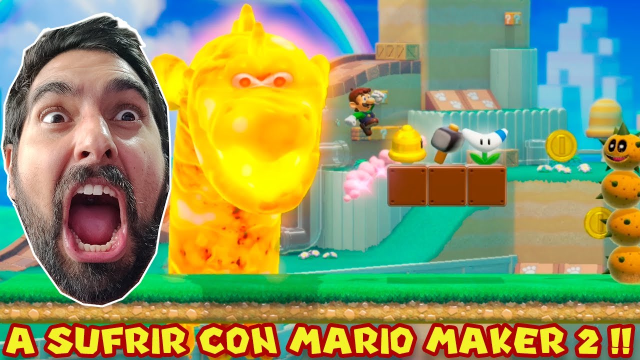 MARIO MAKER 2 TRATAME BIEN !!! - Super Mario Maker 2 EN VIVO con Pepe el Mago (#22)
