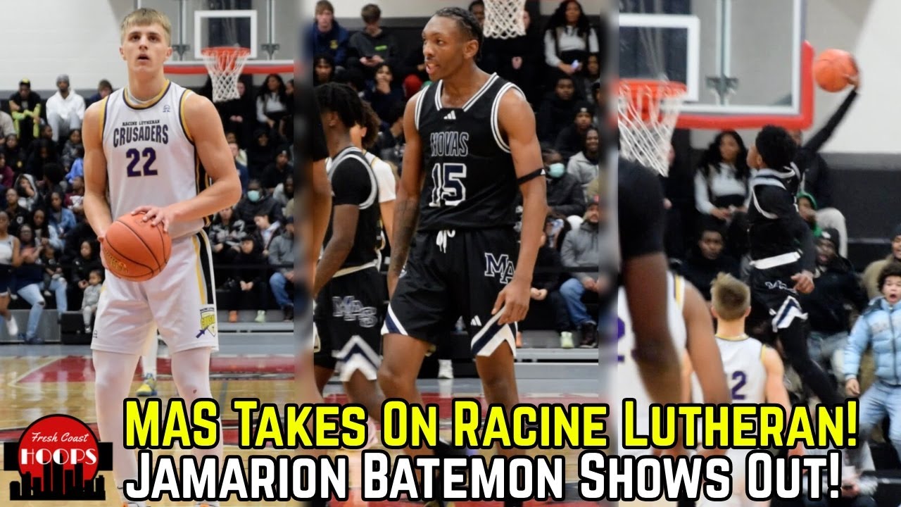 MAS And Racine Lutheran Face Off In Sectional Semi-Finals! Full Highlights