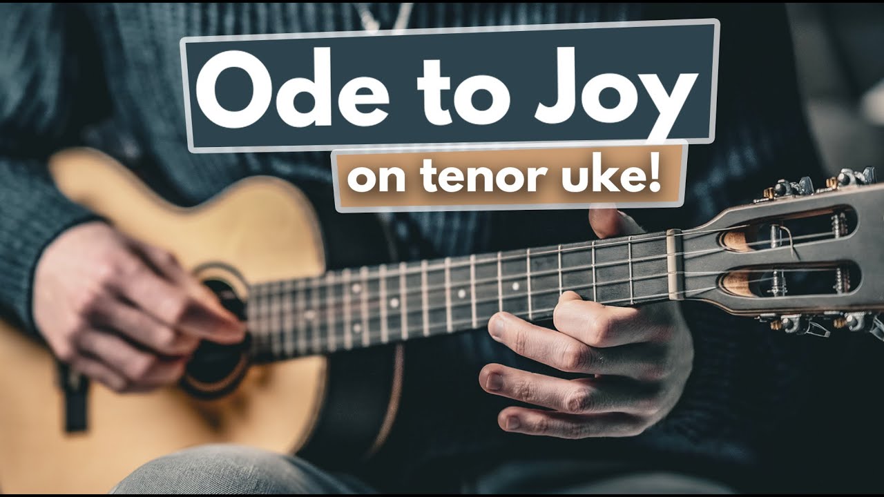 The Beautiful ODE TO JOY on Fingerstyle Ukulele