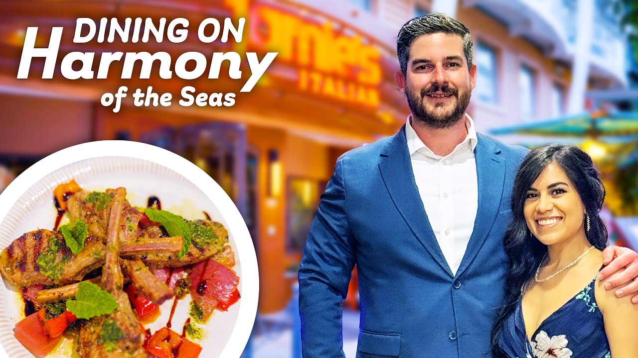Harmony of the Seas Food Tour | Signature Dining + Best Free Eats!