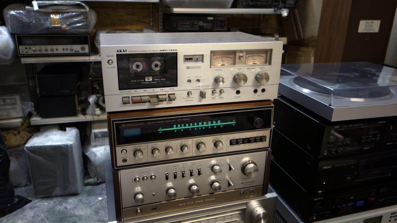 Akai GXC-725D & Dual CL-180 & Kenwood KR-4200
