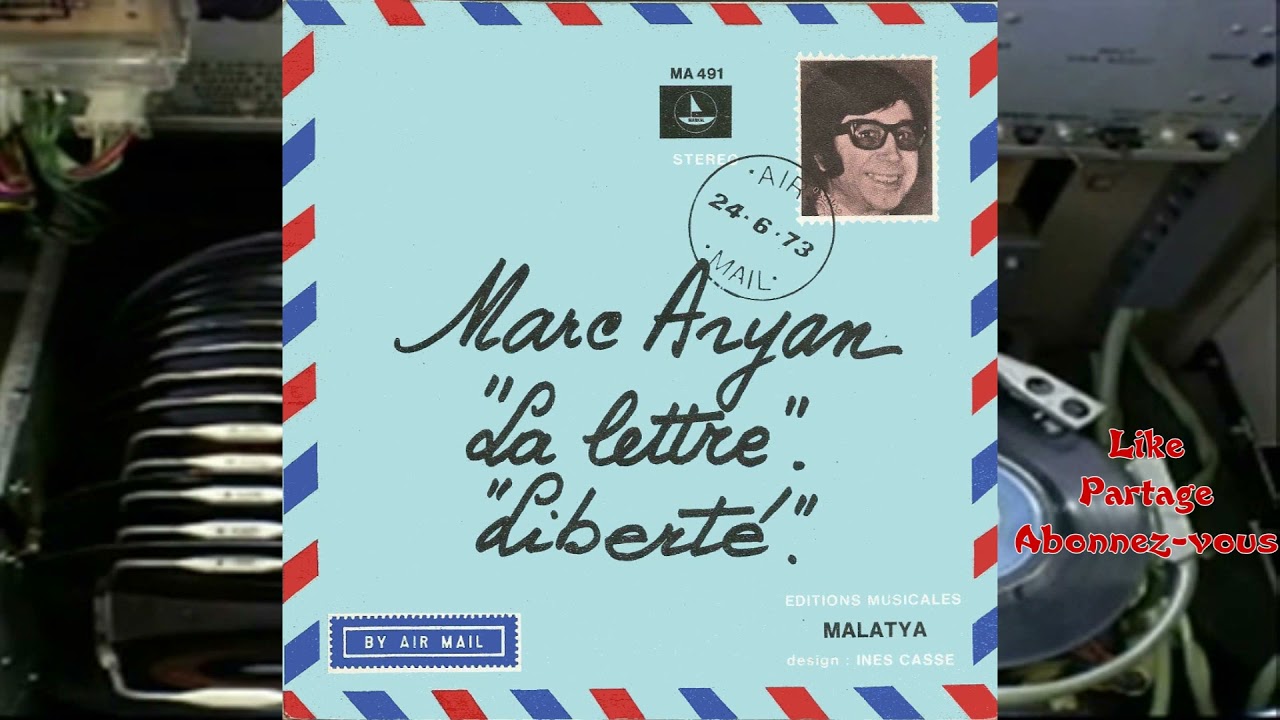 Marc Aryan - La lettre 1973