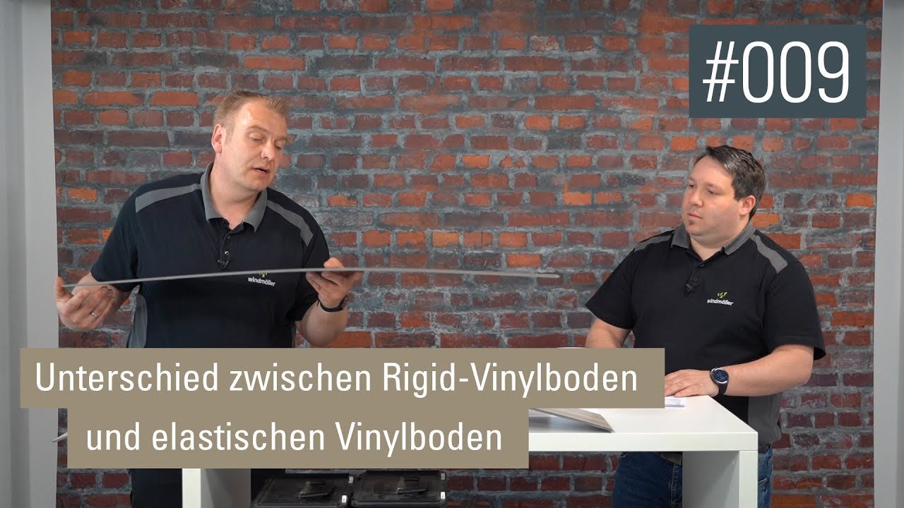 Unterschied zwischen Rigid Vinylboden und elastischen Vinylboden | Video-Podcast #009