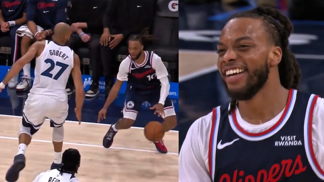 Darius Garland Had Rudy Gobert Looking SILLY Out There 😭