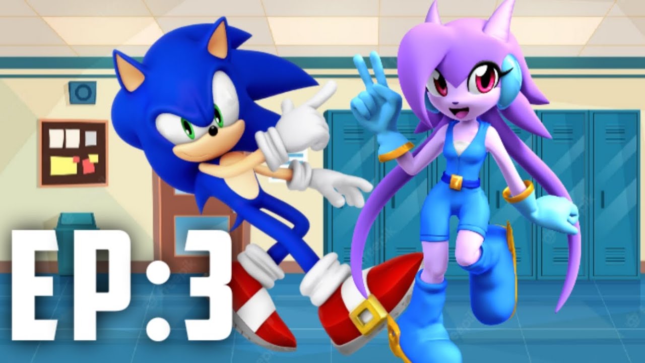 SUPER SMASH HIGH SCHOOL EP-3 Meeting Classmates #sonicthehedgehog #SuperSmashHigh #FreedomPlanet