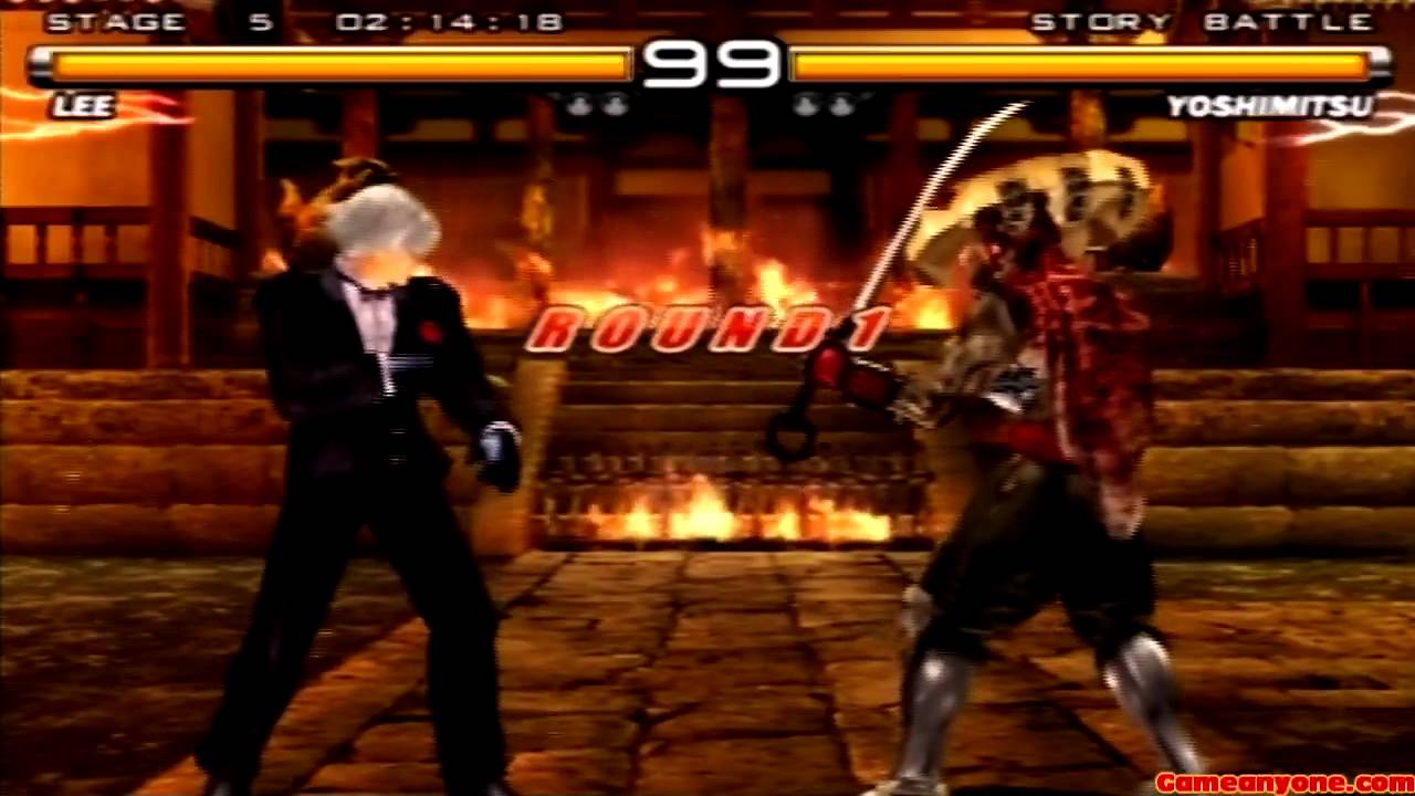 Tekken 5 - Story Battle - Lee Playthrough