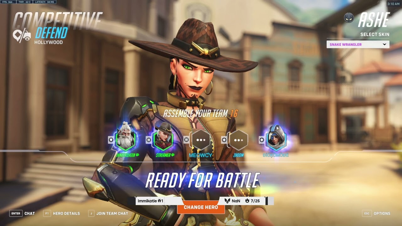 19K DMG! GALE INSANE ASHE + CASSIDY SEASON 10 GAMEPLAY OVERWATCH 2
