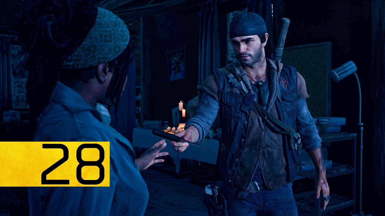 Days Gone — 100% Walkthrough (No HUD, Survival) #28 — Sherman's Camp Is Crawling