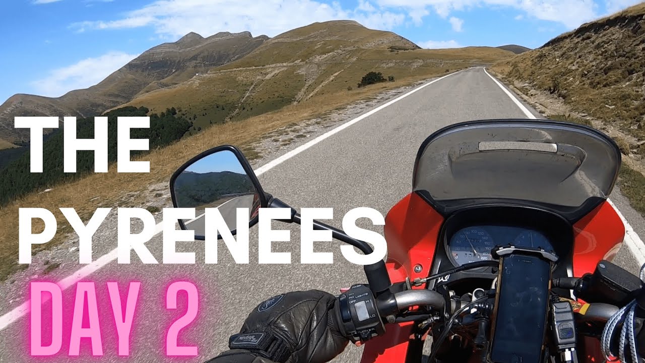 Motorcycle trip trough the Pyrenees 2. Day / Trip to Morocco EP.9  (yamaha xj 600) (Pic d'orhy)