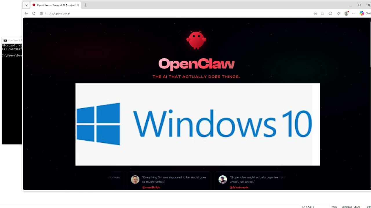 🚀 Installing OpenClaws on Windows 10/11 – Step-by-Step Guide