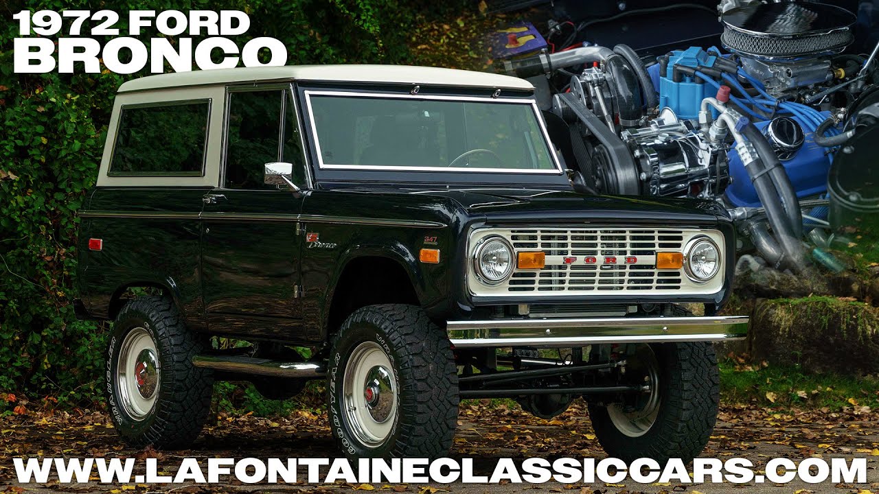 1972 Ford Bronco Sport Restomod
