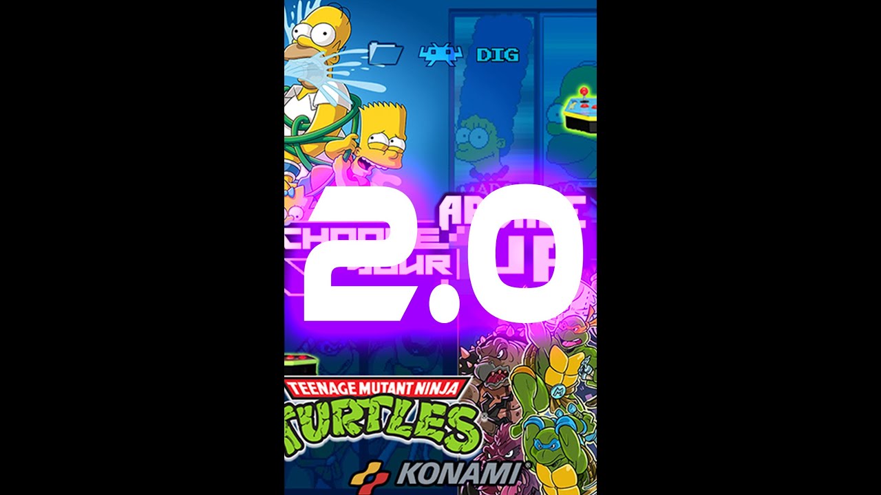 *Quick Update* Arcade1up The Simpsons alternative menu 2.0