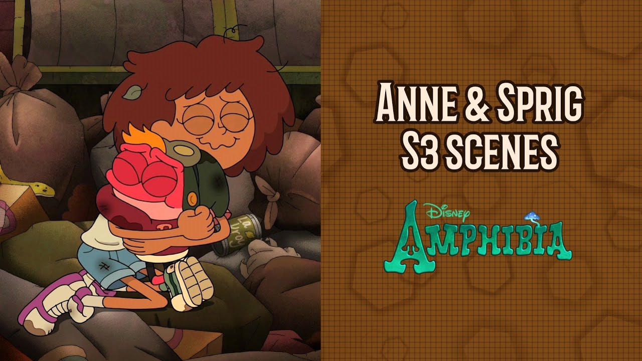 Amphibia - Sprig & Anne scenes (s3)