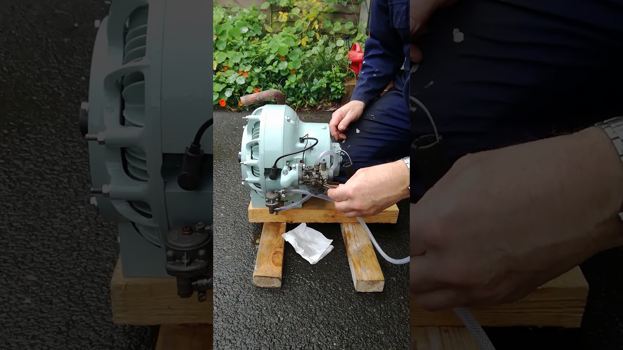 Sachs Wankel engine running