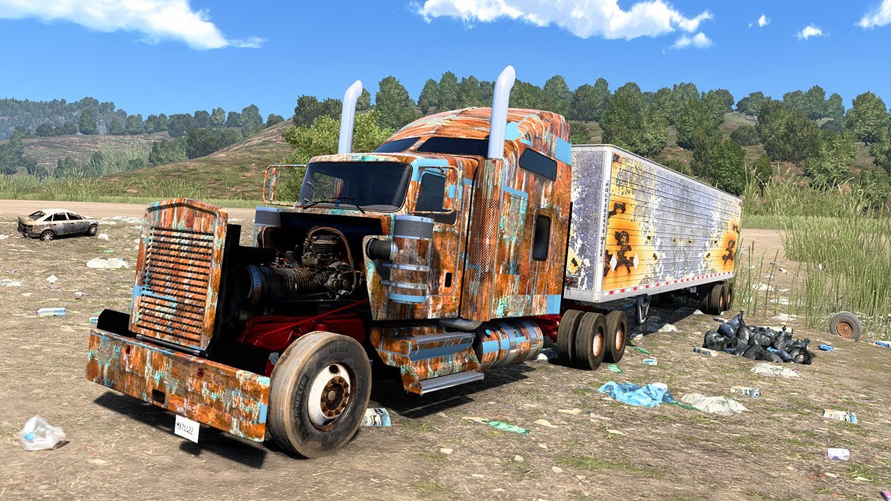 ¡Desafío de Restauración! Kenworth W900 Camión ABANDONADO ¿funcionará? Americn Truck Simulator