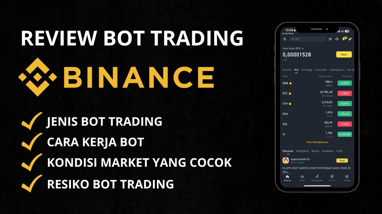 Review Bot Trading Di Binance | Strategi, Risiko & Cara Kerja