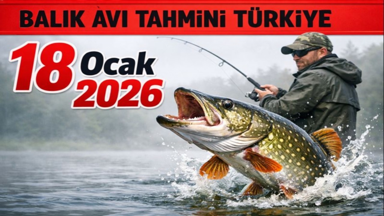 TÜRKİYEDE KÖMÜR KARANLIĞI: 18 OCAK 2026 Balık Avı Tahmini - Boş Çıkma İhtimali Yüksek mi?