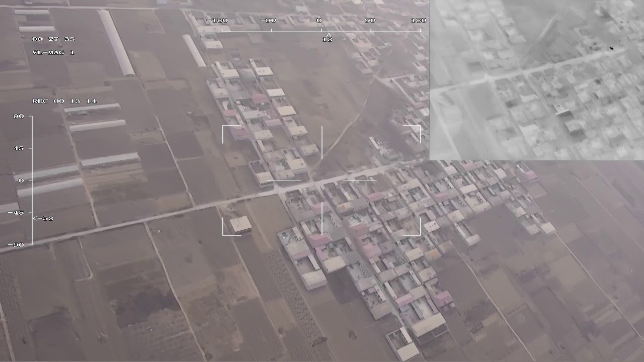 PZ30TIR 30x Optical Zoom Camera Gimbal attach on fixed wing UAV testing video