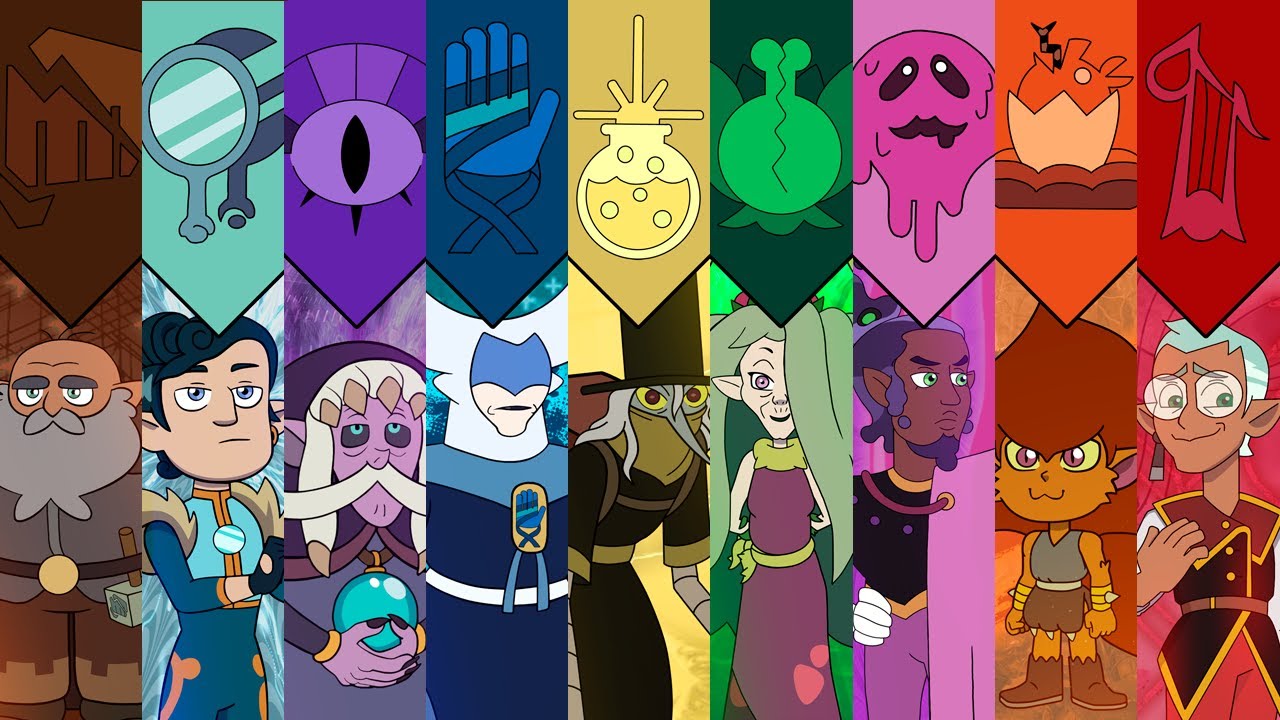 TODOS OS COVENS & LÍDERES DE THE OWL HOUSE!