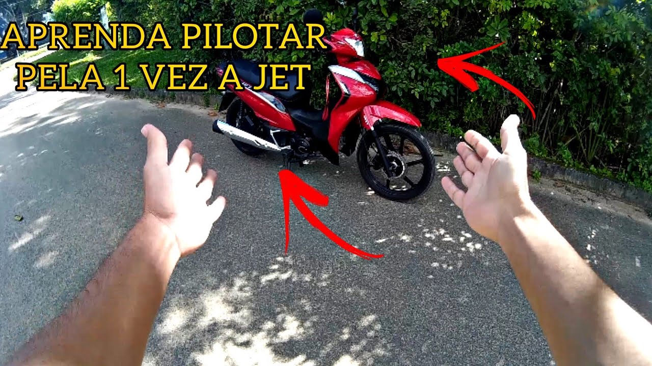 Como pilotar pela 1 vez na shineray jet (Simples e fácil)