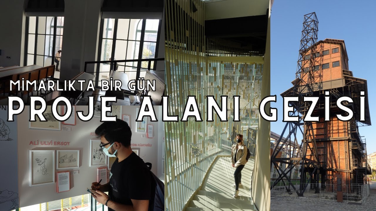 İLK PROJE ALANI GEZİMİZ MÜZE GAZHANE ! | itü mimarlıkta bir gün #vlog
