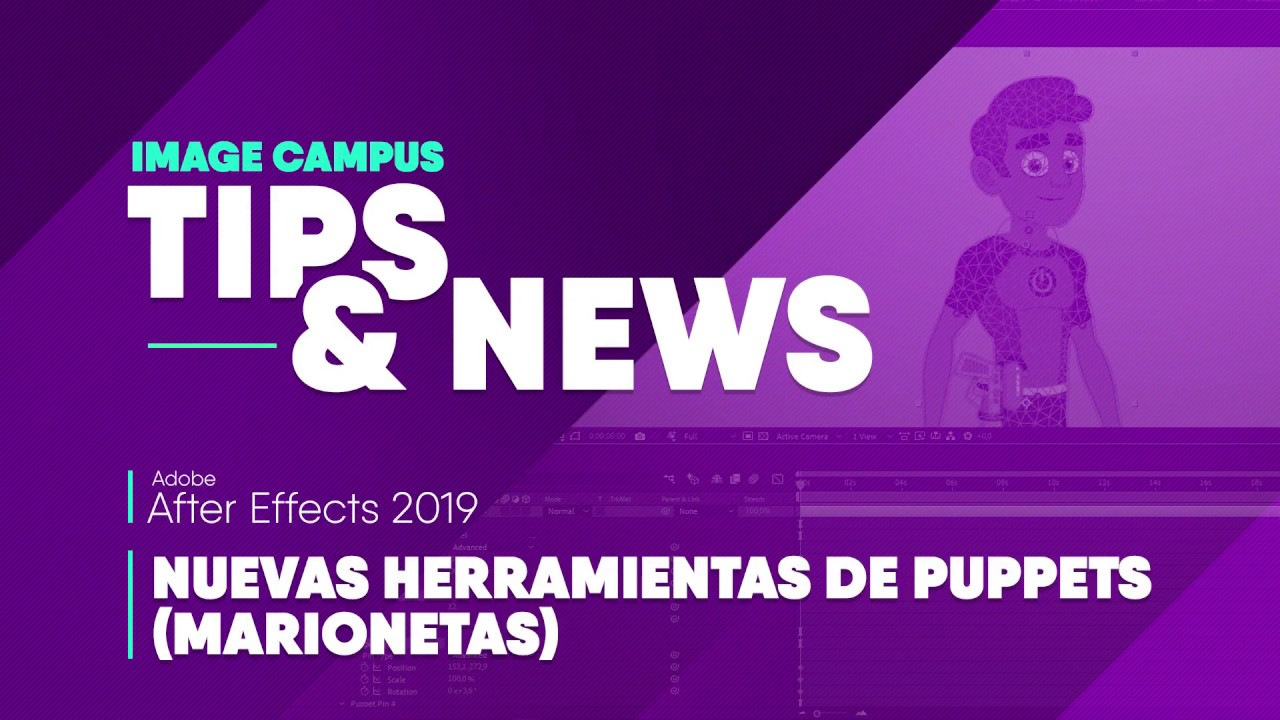 Cómo funciona la nueva versión de la Herramienta Puppet en After Effects