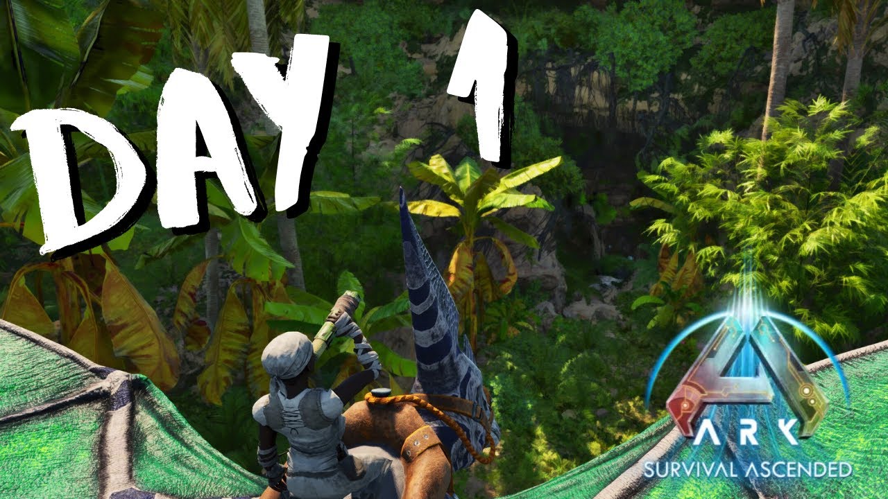 Claiming the Most Underrated Cave Day 1 on Ark Survival Ascended Small Tribes | Ep 1