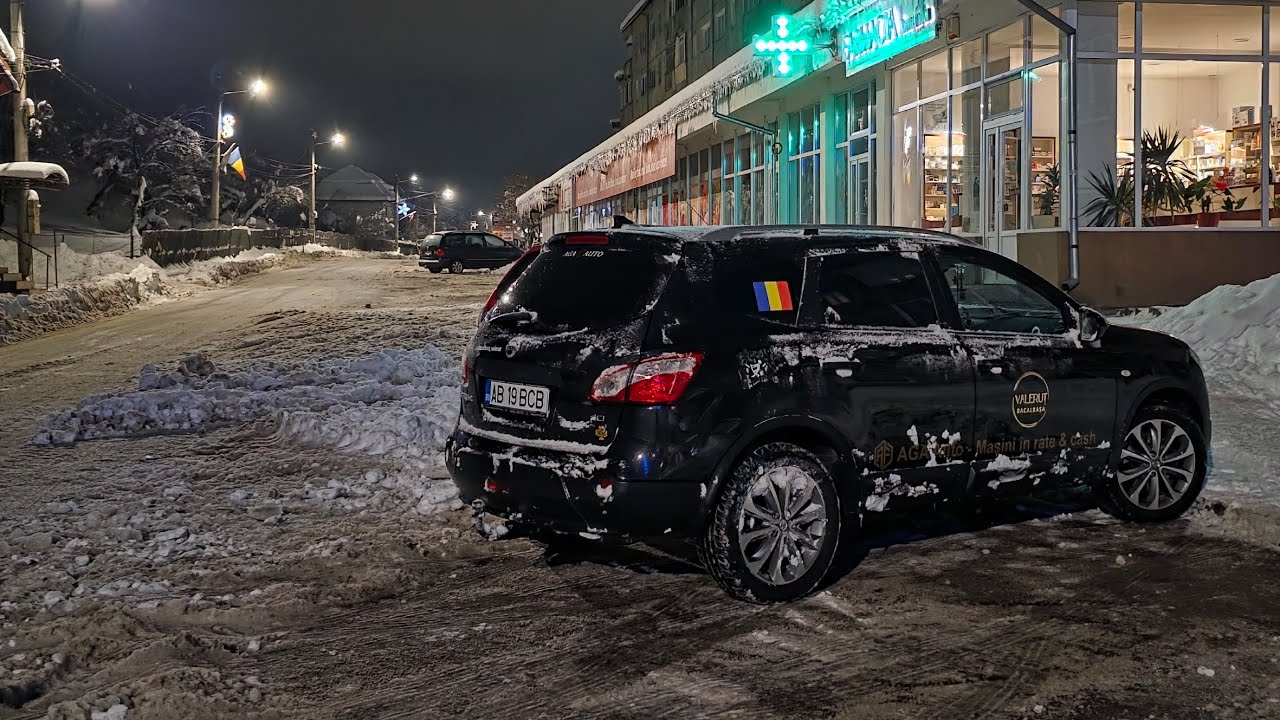 NISSANU ASTUPAT ÎN ZĂPADĂ / DE ABEA L-AM SCOS / BĂTRÂNU NERVOS CĂ DĂ LA LOPATĂ !