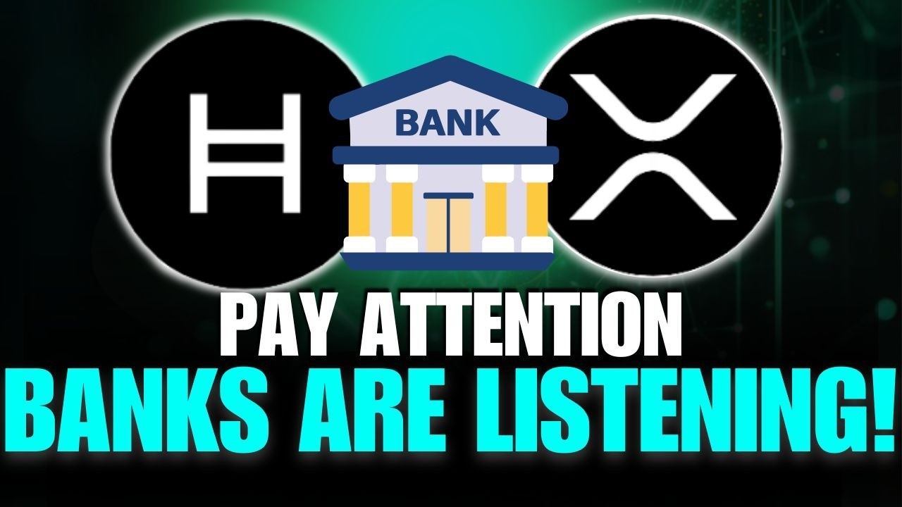 INVESTORS ARE RECOMMENDING XRP AND HBAR TO BANKS!?!