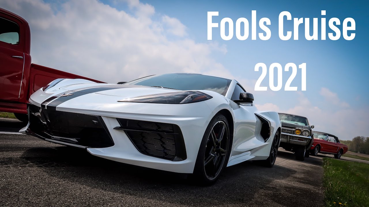 Corvette Almost Pulls a Mustang! (Fools Cruise 2021)
