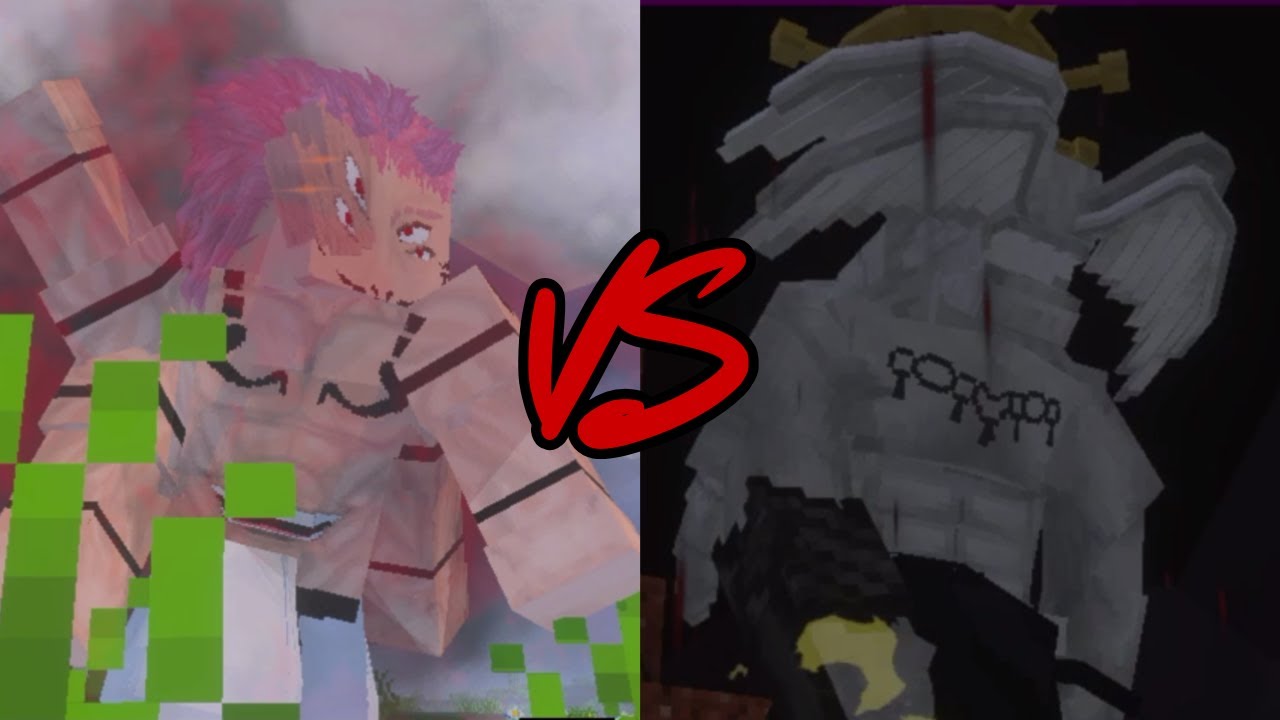 Heian Sukuna VS Mahoraga - Jujutsu awekening Minecraft