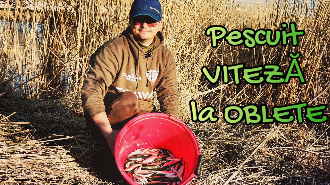 Pescuit VITEZĂ la OBLETE - câți obleți PRIND în 10 minute