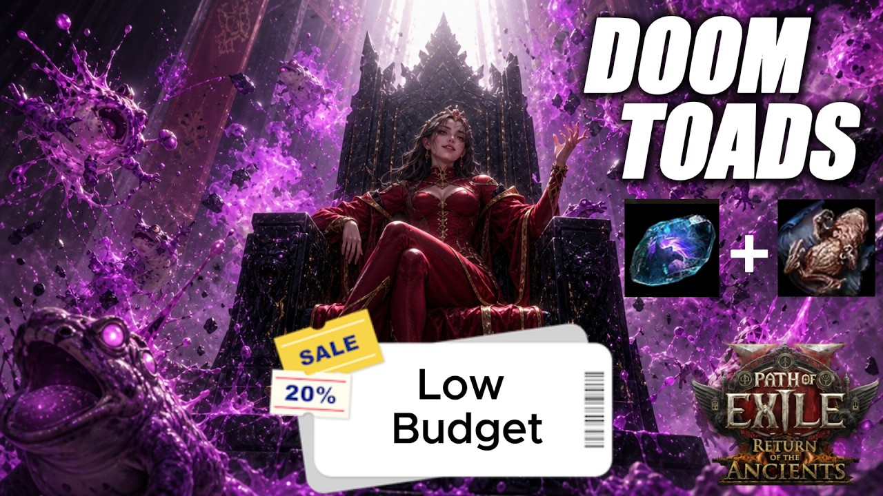 Doom Toads Budget Blood Mage Build POE2 ROTA