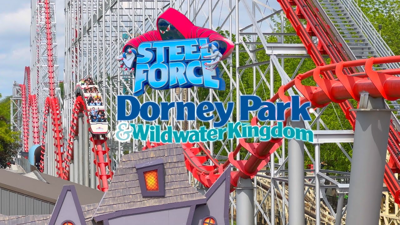 Steel Force POV at Dorney Park & Wildwater Kingdom