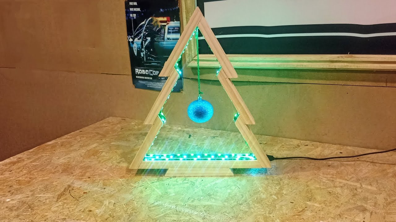 Arbolito de Navidad de Madera / Wooden Christmas Tree