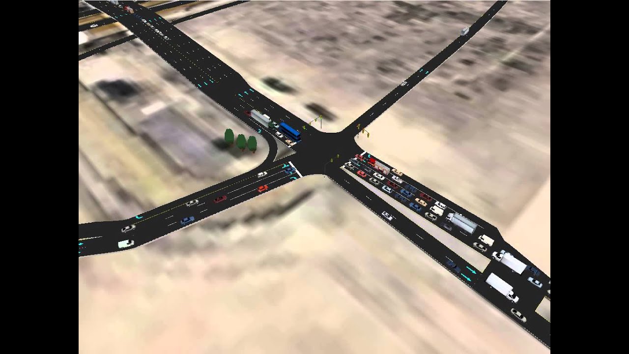 Partial Cloverleaf Interchange (ParClo) Synchro