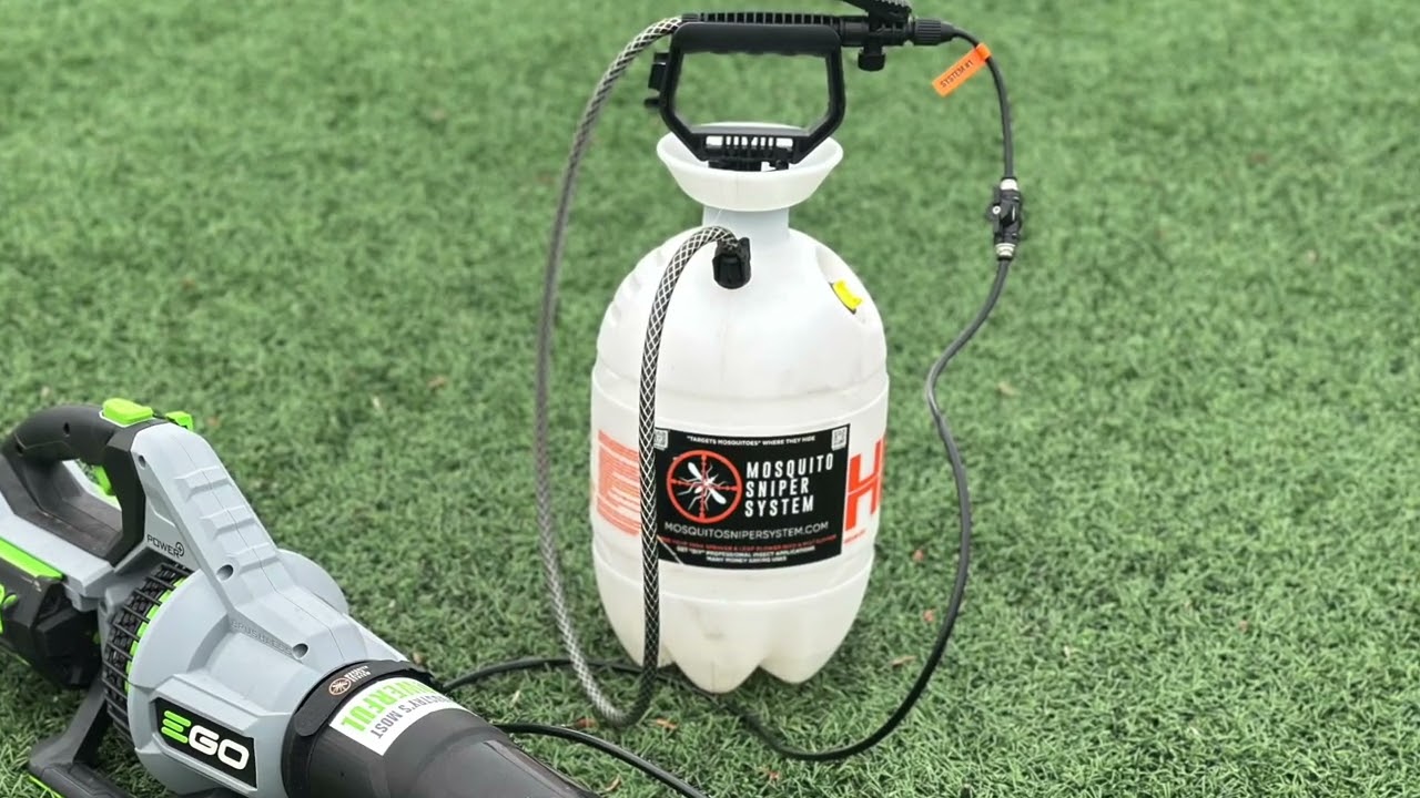 Mosquito Sniper System – Turn any leaf blower into a misting sprayer