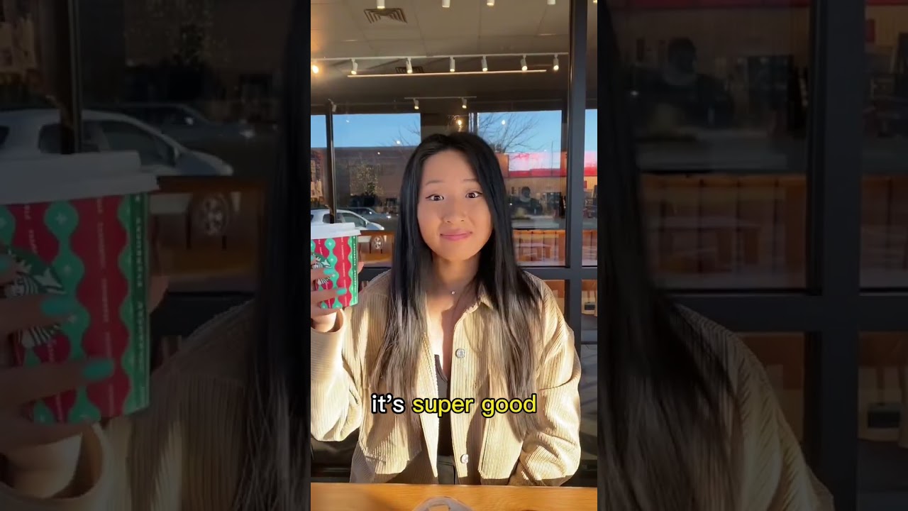 STARBUCKS HOLIDAY MENU 2022 -trying everything at Starbucks #foodreview #foodie #foodlover #chicago