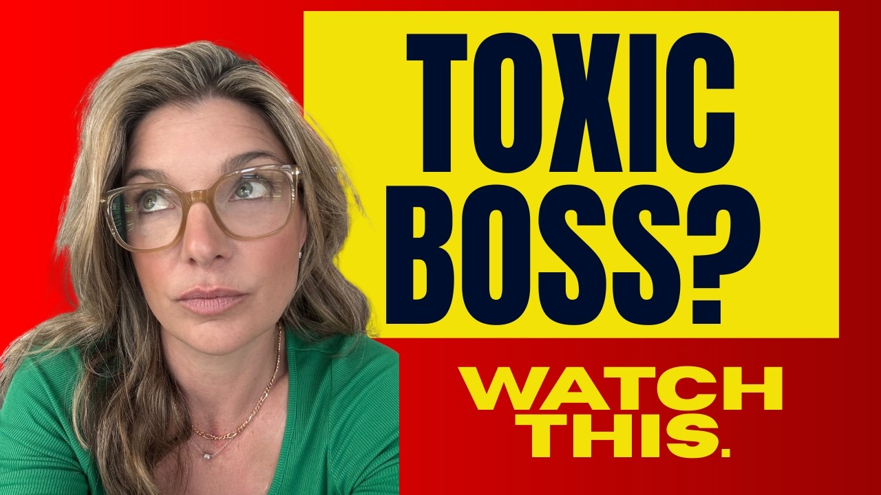 How to Handle a Toxic Boss
