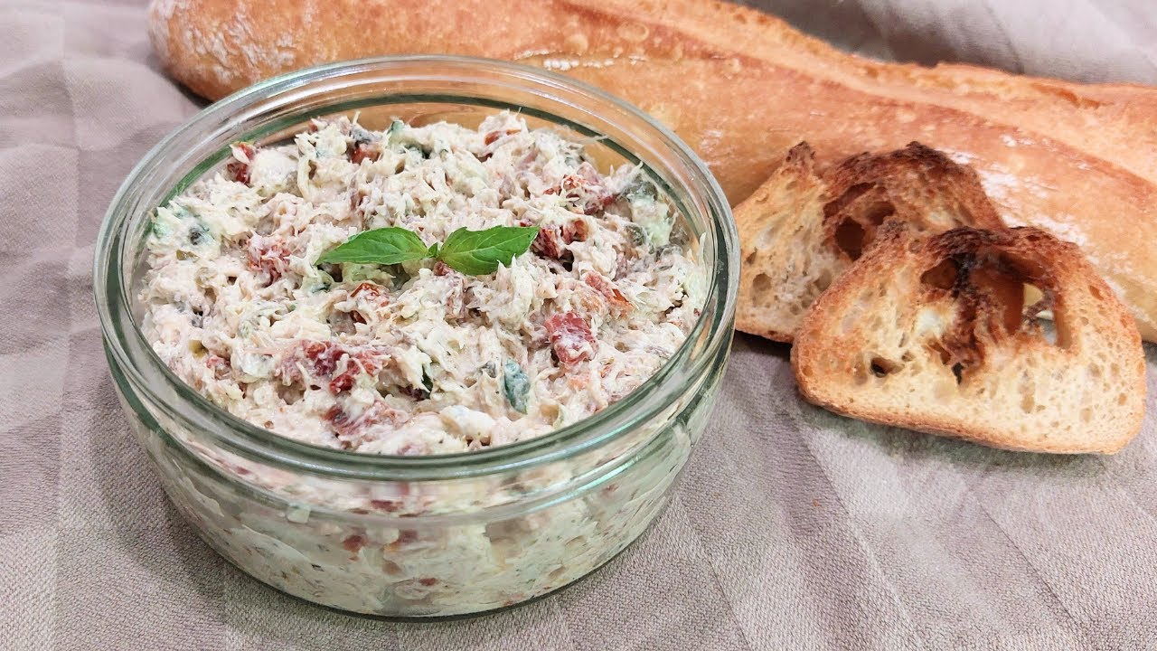 Rillettes de maquereau aux tomates séchées - recette express et idéale pour l'apéro - n°447