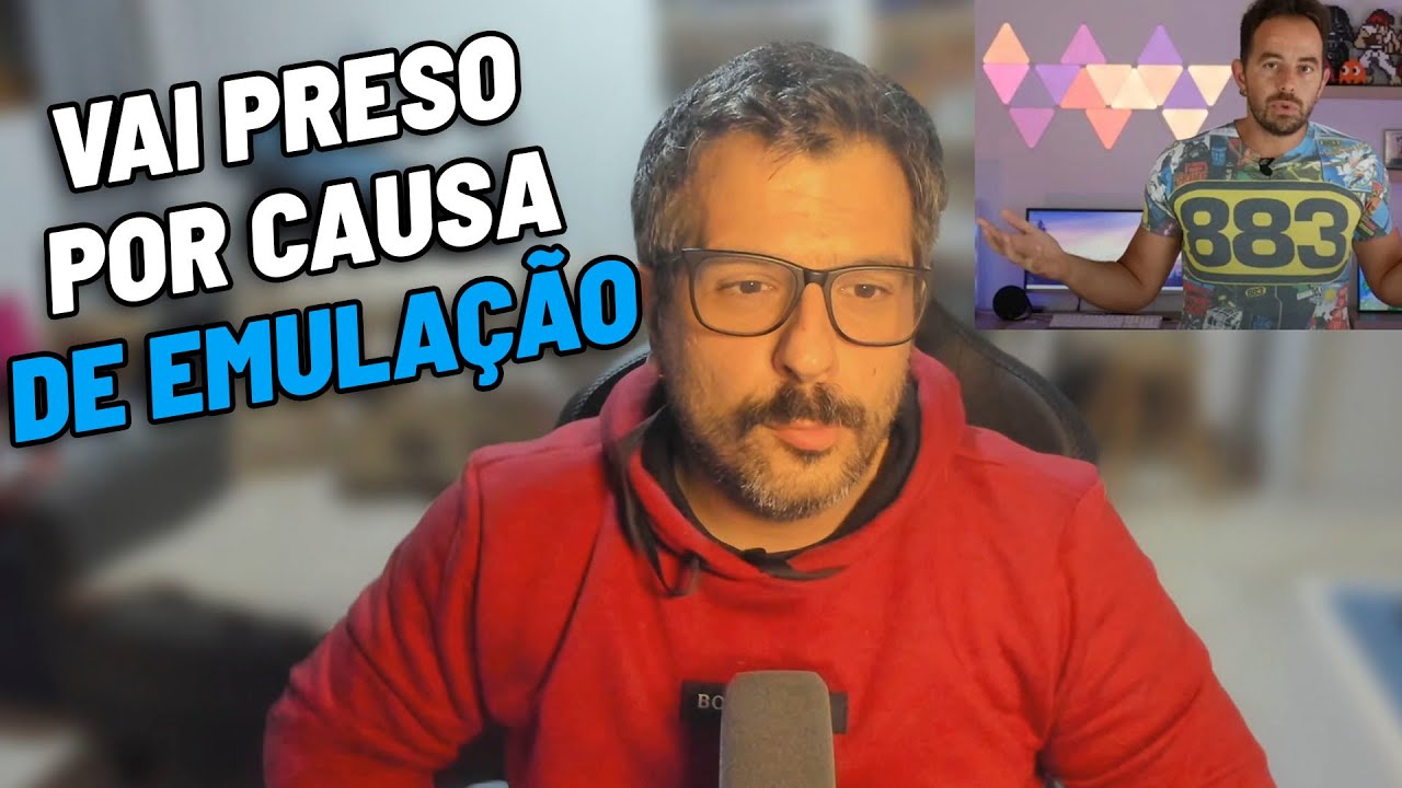 YOUTUBER ITALIANO VAI SER PRESO POR CAUSA DE PORTÁTEIS DE EMULAÇÃO???