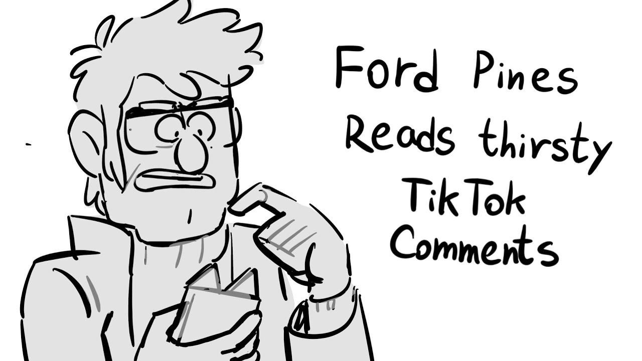 Stanford reads thirsty comments (charity draw-athon animatic) | gravity falls