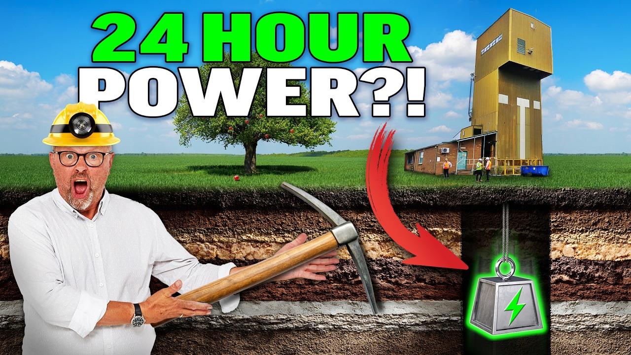 Turning Abandoned Mines into Giant Gravity Batteries!