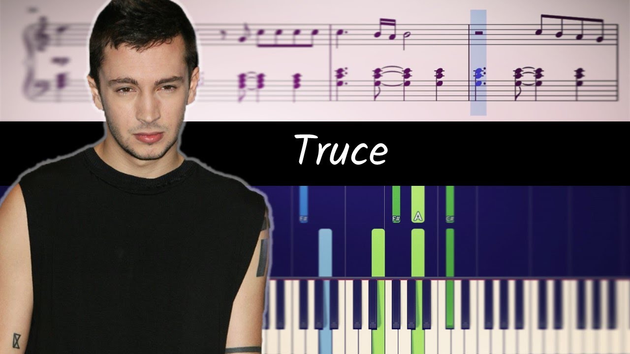 How to play piano part of Truce by Twenty One Pilots